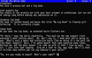 Frobozz Magic Support atari screenshot
